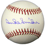 Duke Snider Signed Rawlings Official MLB Baseball