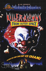 Suzanne Snyder Signed Killer Klowns From Outer Space 11x17 Movie Poster w/Debbie