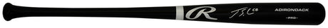Jorge Soler Signed Black Rawlings Pro Baseball Bat w/#68