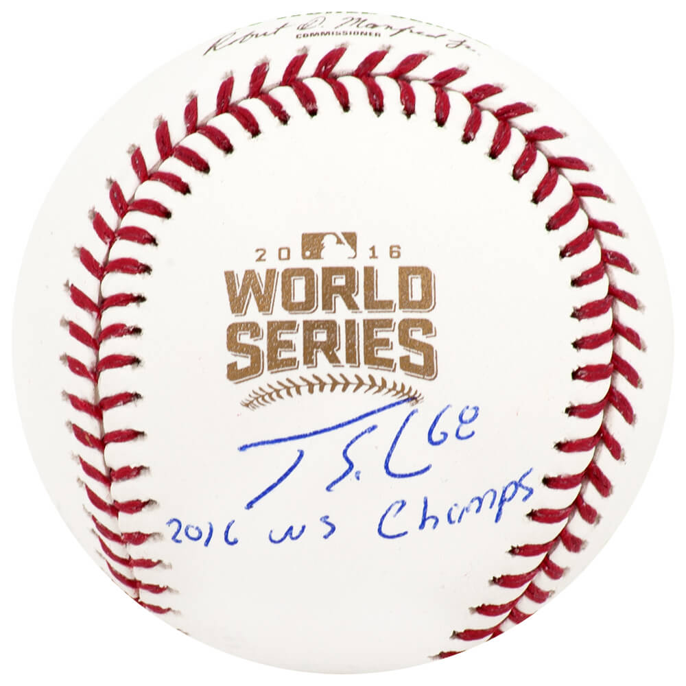 Jorge Soler Signed Rawlings 2016 World Series (Chicago Cubs) Baseball w/16 WS Champs