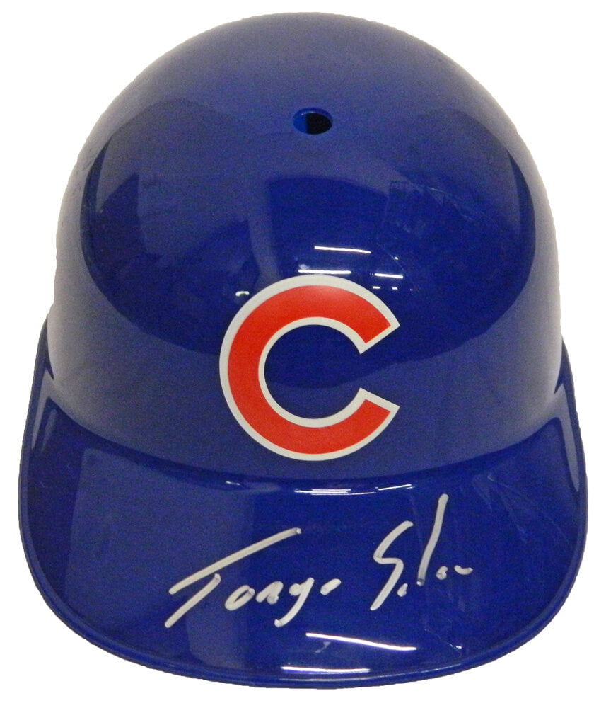 Jorge Soler Signed Chicago Cubs Replica Batting Helmet