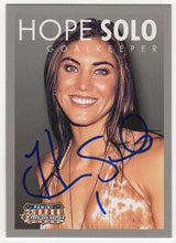Hope Solo Signed 2015 Panini Americana Silver Trading Card #6
