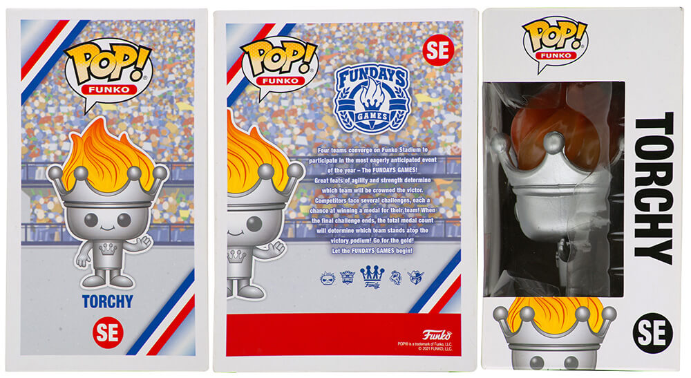 Hope Solo Signed Torchy Funko Pop Doll #SE w/2x Olympic Gold