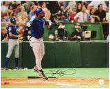 Sammy Sosa Signed Chicago Cubs Home Run Jump Celebration 16x20 Photo
