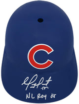 Geovany Soto Signed Chicago Cubs Replica Souvenir Batting Helmet w/NL ROY 08