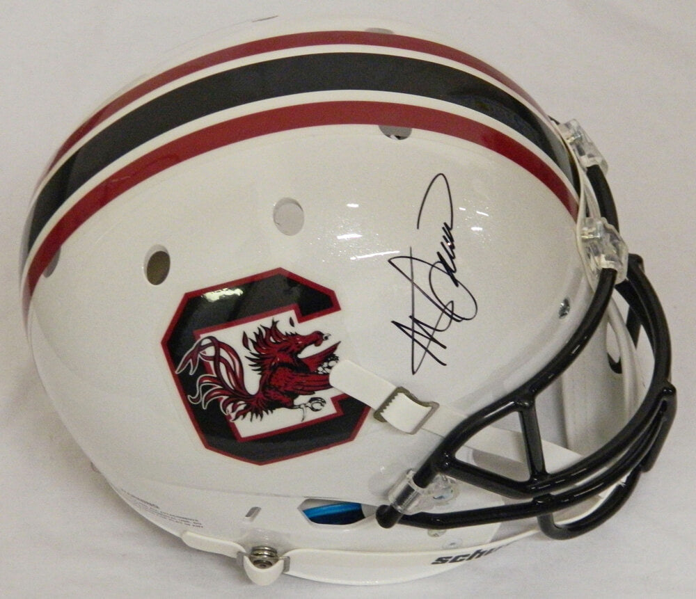 Steve Spurrier Signed South Carolina Schutt Full-Size Replica Helmet