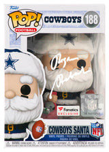 Roger Staubach Signed Dallas Cowboys SANTA Funko Pop Doll #188