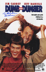 Mike Starr Signed Dumb & Dumber 11x17 Movie Poster w/Gasman