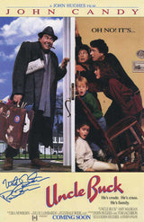 Mike Starr Signed Uncle Buck 11x17 Movie Poster w/Pooter