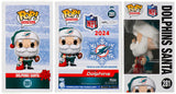 Dwight Stephenson Signed Miami Dolphins SANTA Funko Pop Doll #281 w/HOF'98 - (In White)