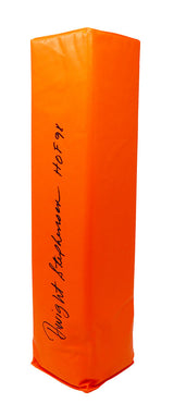 Dwight Stephenson Signed Orange Endzone Football Pylon w/HOF'98