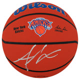 Amar'e (Amare) Stoudemire Signed Wilson New York Knicks Logo NBA Basketball