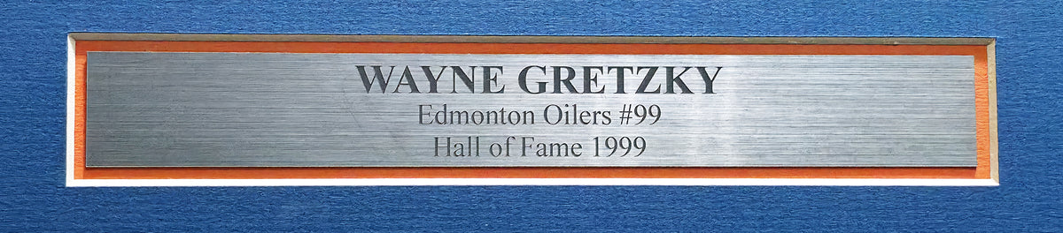 Edmonton Oilers Wayne Gretzky Autographed Framed White Authentic Mitchell & Ness Vintage Throwback 1986-1987 Jersey UDA Holo Stock #267454