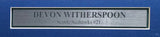 Seattle Seahawks Devon Witherspoon Autographed Framed Blue Nike Jersey MCS Holo Stock #267814