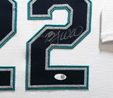 Seattle Mariners Bryan Woo Autographed Framed White Nike Jersey JSA Witness Stock #267815