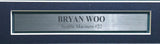 Seattle Mariners Bryan Woo Autographed Framed White Nike Jersey JSA Witness Stock #267815