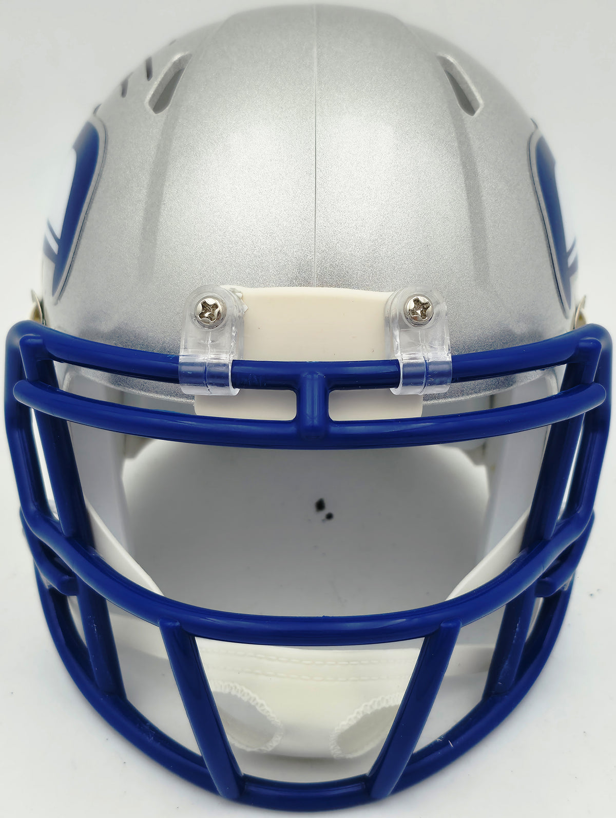 Brian Bosworth Autographed Seattle Seahawks Silver Speed Mini Helmet T/B 83-01 Beckett BAS Witness Stock #268130