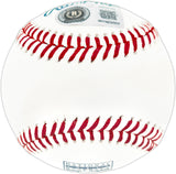 Andruw Jones Autographed Official Hall of Fame Logo Baseball Atlanta Braves Beckett BAS Witness Stock #268126