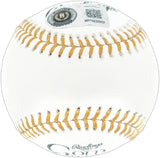 Andruw Jones Autographed Official Gold Glove Logo Baseball Atlanta Braves Beckett BAS Witness Stock #268127