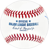John Smoltz Autographed Official Hall of Fame Logo Baseball Atlanta Braves Beckett BAS Witness Stock #268128