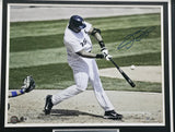 Frank Thomas Autographed Framed 16x20 Photo Chicago White Sox Beckett BAS Witness Stock #253650