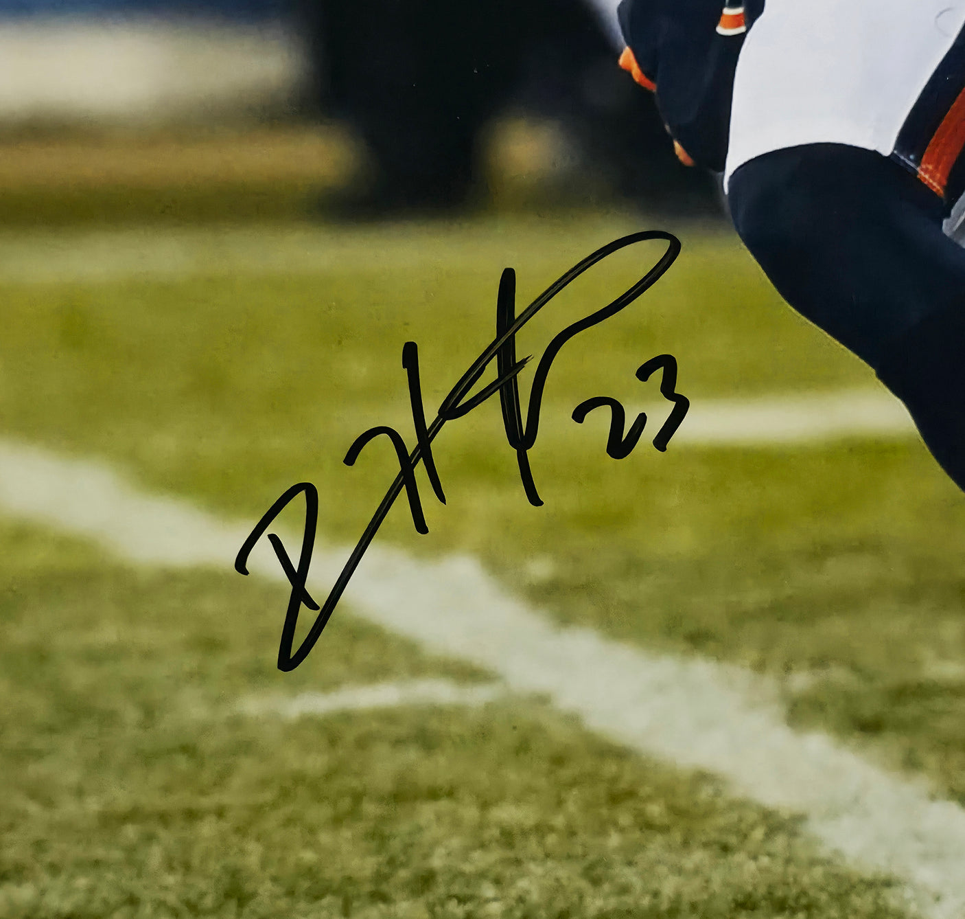 Devin Hester Autographed Framed 16x20 Photo Chicago Bears Beckett BAS QR Stock #253605