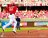 Elly De La Cruz Autographed Framed 16x20 Photo Cincinnati Reds Home Run Trot Beckett BAS Witness Stock #253253
