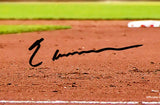 Elly De La Cruz Autographed Framed 16x20 Photo Cincinnati Reds Home Run Trot Beckett BAS Witness Stock #253253