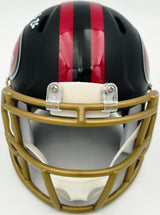 Kaelon Black Autographed San Francisco 49ers Black Rivalries Speed Mini Helmet Grad Witness Stock #268201
