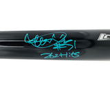 Ichiro Suzuki Autographed Black Mizuno Player Model Baseball Bat Seattle Mariners "262 Hits & #51" IS Holo & Beckett BAS Witness Stock #268220
