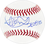 Ichiro Suzuki Autographed Official MLB Baseball Seattle Mariners "262 Hits" IS Holo & Beckett BAS Witness Stock #268221