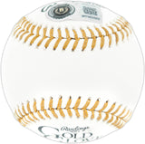 Ken Griffey Jr. & Ichiro Suzuki Autographed Official Gold Glove Logo Baseball Seattle Mariners "10x GG" IS Holo & Beckett BAS Witness Stock #268223