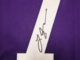 LSU Tigers Leonard Fournette Autographed Purple Jersey JSA Witness Stock #268181
