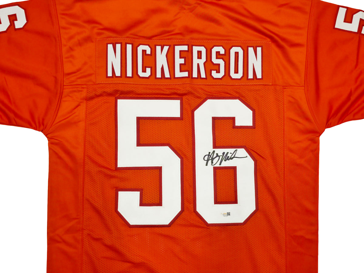 Tampa Bay Buccaneers Hardy Nickerson Autographed Orange Jersey JSA Witness Stock #268183