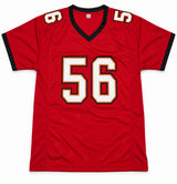 Tampa Bay Buccaneers Hardy Nickerson Autographed Red Jersey JSA Witness Stock #268184