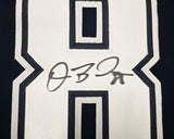 Dallas Cowboys Dez Bryant Autographed Navy Jersey Beckett BAS Witness Stock #268192