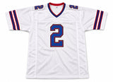 Buffalo Bills DJ Moore Autographed White Jersey Beckett BAS Witness Stock #268189