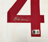 Cincinnati Reds Eric Davis Autographed White Jersey Beckett BAS Witness Stock #268190
