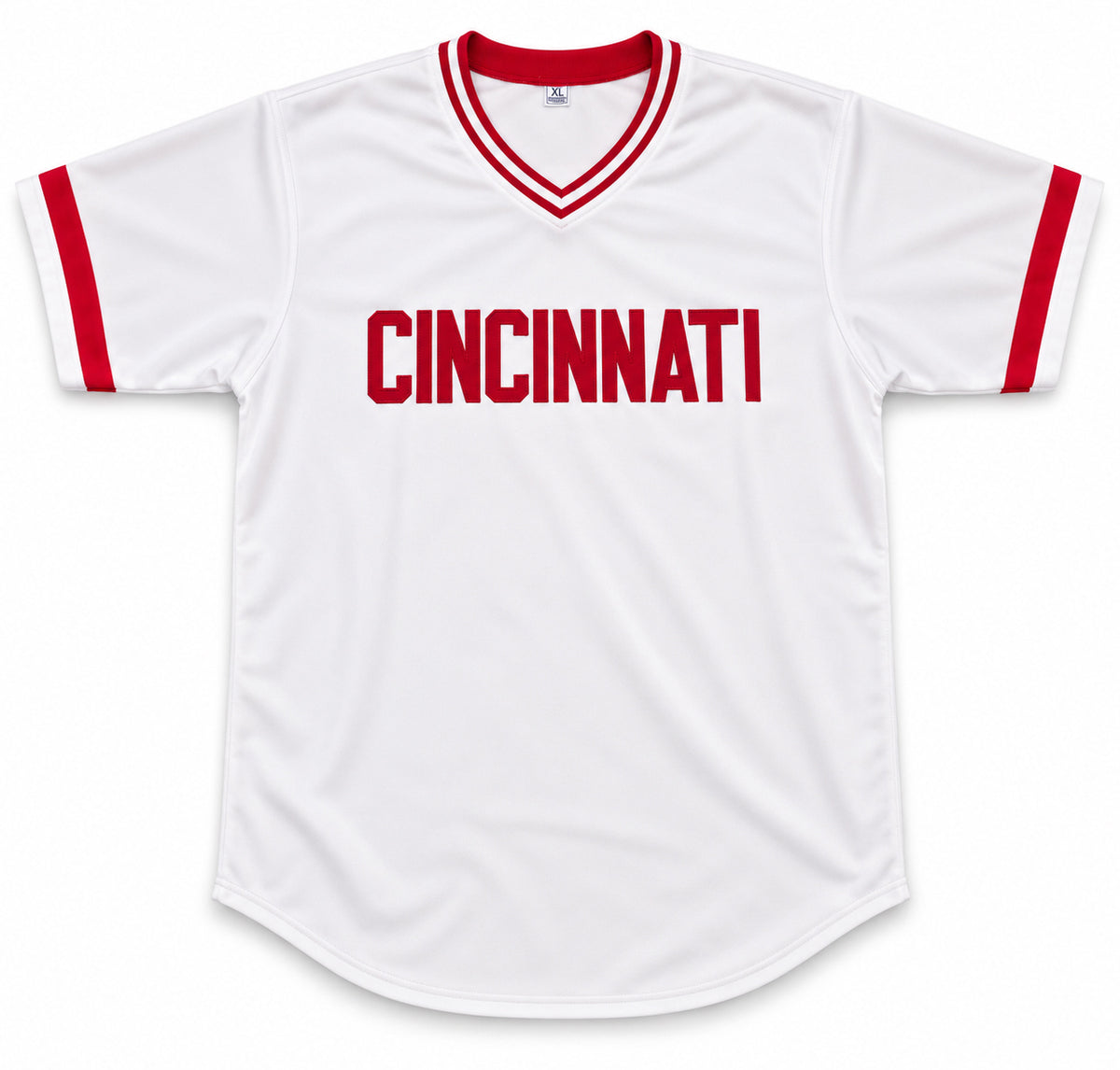 Cincinnati Reds Eric Davis Autographed White Jersey Beckett BAS Witness Stock #268190