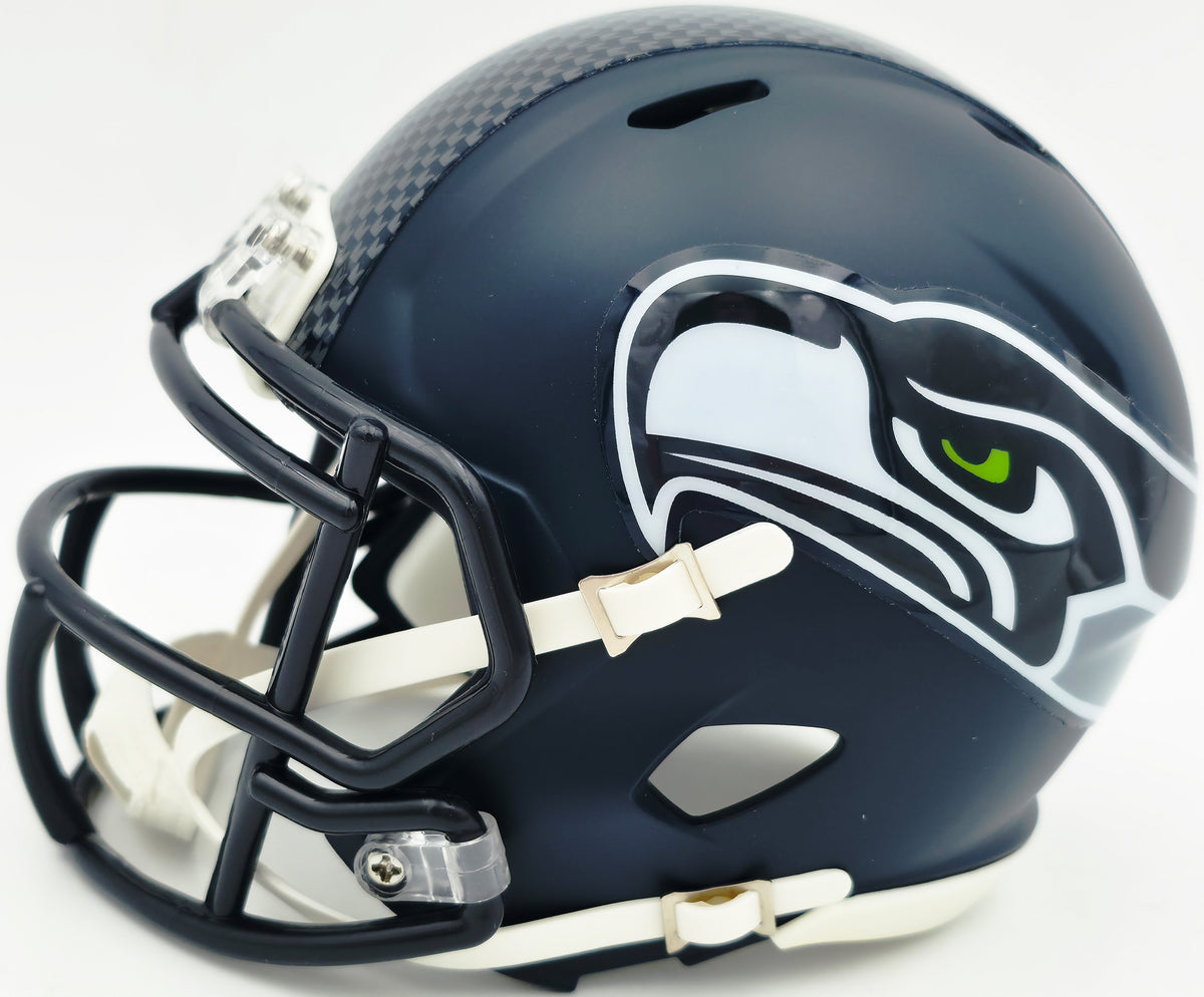 Leonard Williams Autographed Seattle Seahawks Blue Speed Mini Helmet Grad Witness Stock #268196