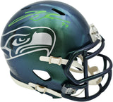 Leonard Williams Autographed Seattle Seahawks Rivalries Speed Mini Helmet Grad Witness Stock #268198