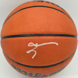 Allen Iverson Autographed Authentic Series Indoor/Outdoor Basketball Philadelphia 76ers Beckett BAS Witness Stock #253645