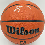 Allen Iverson Autographed Authentic Series Indoor/Outdoor Basketball Philadelphia 76ers Beckett BAS Witness Stock #253646