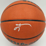 Allen Iverson Autographed Authentic Series Indoor/Outdoor Basketball Philadelphia 76ers Beckett BAS Witness Stock #253646