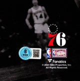 Julius "Dr. J" Erving Autographed 16x20 Photo Philadelphia 76ers Beckett BAS Witness Stock #253713