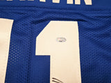 Seattle Seahawks Percy Harvin Autographed Blue Jersey "#11" MCS Holo Stock #253904
