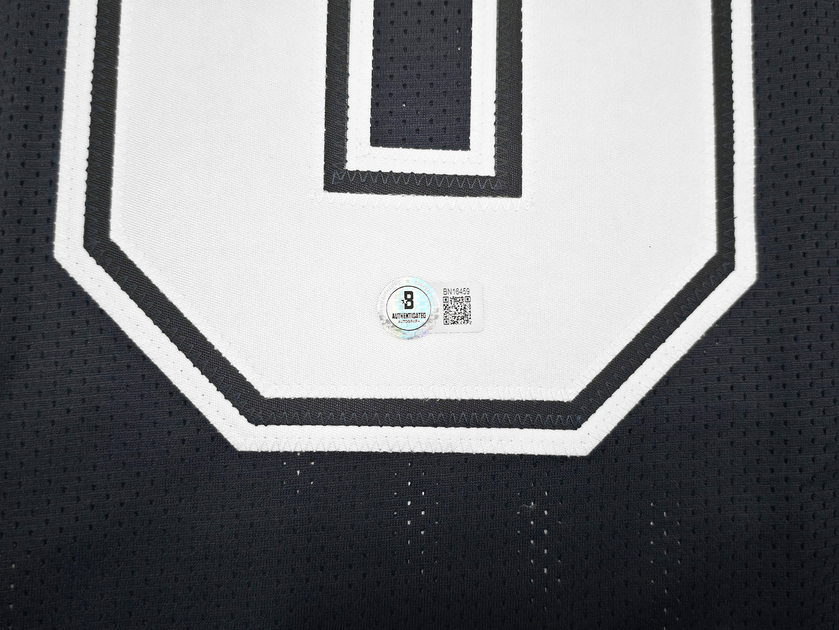Dallas Cowboys Jeff Heath Autographed Blue Jersey Beckett BAS QR Stock #254161