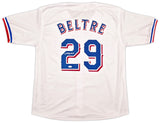 Texas Rangers Adrian Beltre Autographed White Jersey JSA Stock #253734