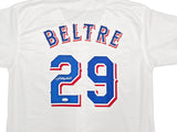 Texas Rangers Adrian Beltre Autographed White Jersey JSA Stock #253734