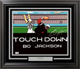 Bo Jackson Autographed Framed 16x20 Photo Oakland Raiders NES Tecmo Super Bowl Beckett BAS Witness Stock #254230